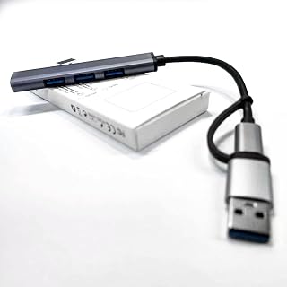 SGIN USB C Hub, 5V/3A USB C Splitter, USB C to USB Adapter, USB Type C Hub for Laptop, PC, Chromebook, MacBook and More USB Type C Devices