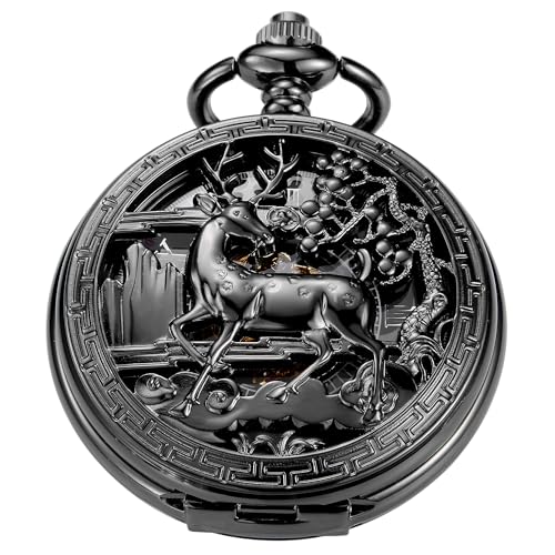 Reloj de bolsillo mecánico Tiong que soluciona la falta de estilo en trajes de gala