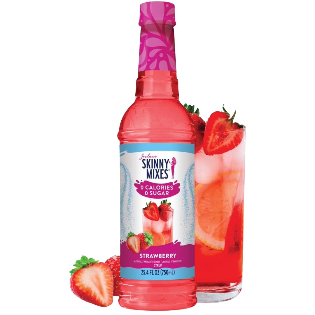 Jordan's Skinny Syrups - Sugar Free Strawberry Syrup