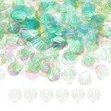 Ces paillettes en PVC de haute qualite en forme de coquillage sont disponibles en plusieurs couleurs eclatantes, ideales pour embellir vetements, bijoux, sacs, cartes de voeux, chaussures, etc. Elles ajoutent egalement du brillant aux decorations de fete ou de mariage, au maquillage, et aux projets artisanaux, appliquees sur cartes, bijoux, chaussures, sacs ou maquillage/body art pour plus d'eclat.