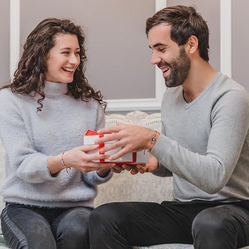 Evil Eye Bracelet for Women Men 7 Knot Red String Protection Blue Easter Bracelet Mal Be Ojo Mexican Energy4