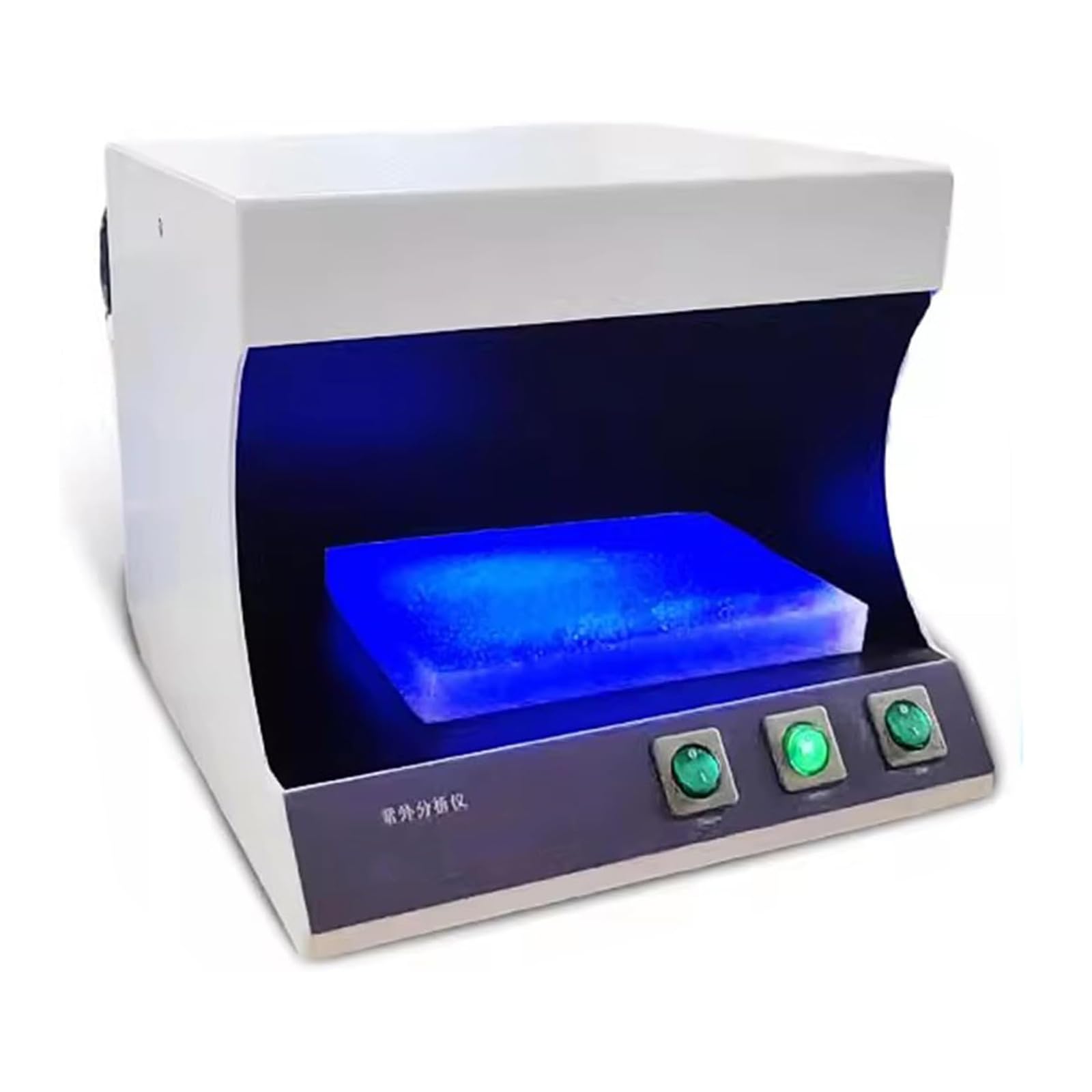 Semi-Dark Box UV Ultraviolet Analyzer Labor Fluoreszenz Detektor Tester Wellenlänge 254nm/365nm für Produkttests