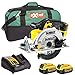 Price comparison product image Dewalt DCS391N 18V 165mm Circular Saw with 2 x 4.0Ah Battery, Charger & Tool Bag