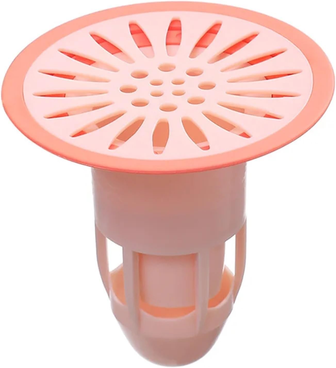 Shower Drain Stopper Bathroom Floor Drain Deodorant Core Kitchen Sink Drain Strainer Filter Hair Trap Plug Toilet Sewer Cover (Color : Green)