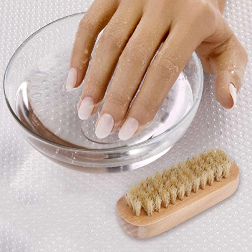 Tbestmax Cleaning Nail Fingernail Brush Wood 2 Side For Manicure Pedicure Women Kids 4 Pack #TOP5