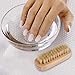 Tbestmax Cleaning Nail Fingernail Brush Wood 2 Side for Manicure Pedicure Women Kids 4 Pack