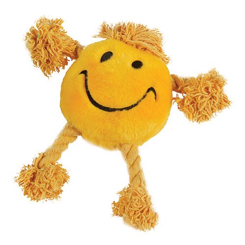 Happy Pet Jouet pour chien Happy Faces Jaune