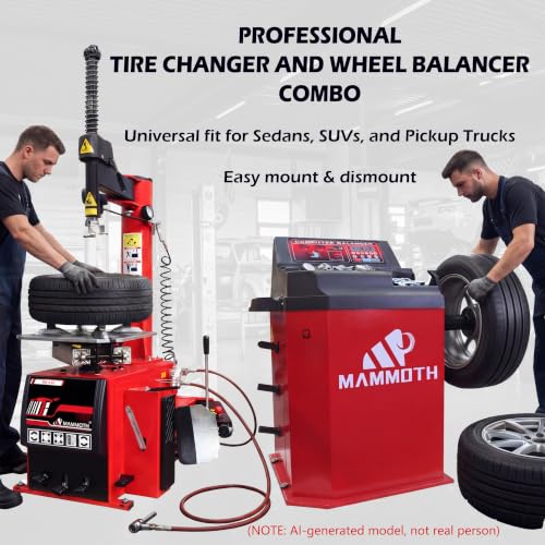 MEMMAREX Tire Machine and Balancer Combo
