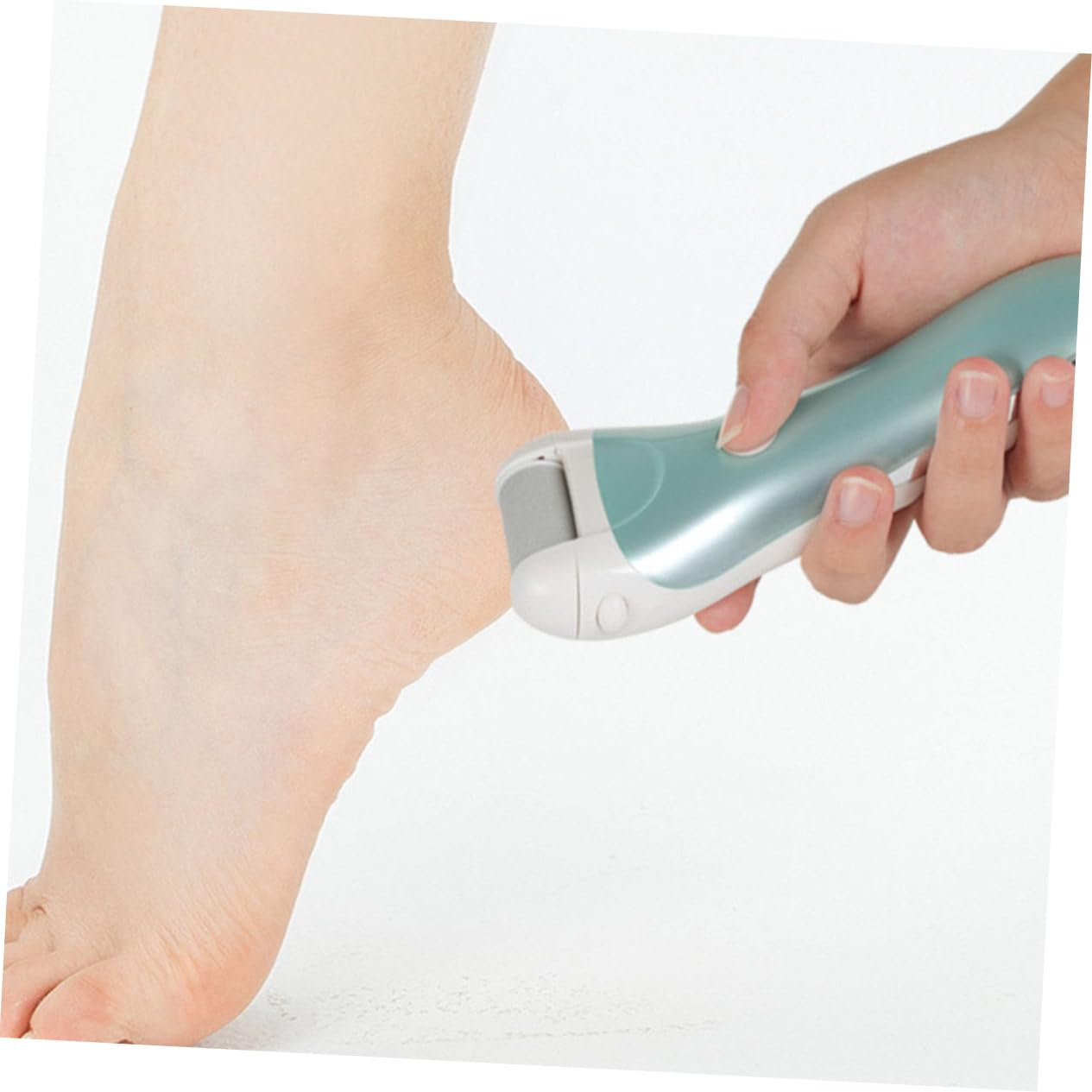 Mikinona Rimuovi Calli Piedi Elettrico Lima Elettrica Pedicure Abs, Testa Abrasiva Rimovibile, 1200 Mah, per Talloni e Cura Domestica
