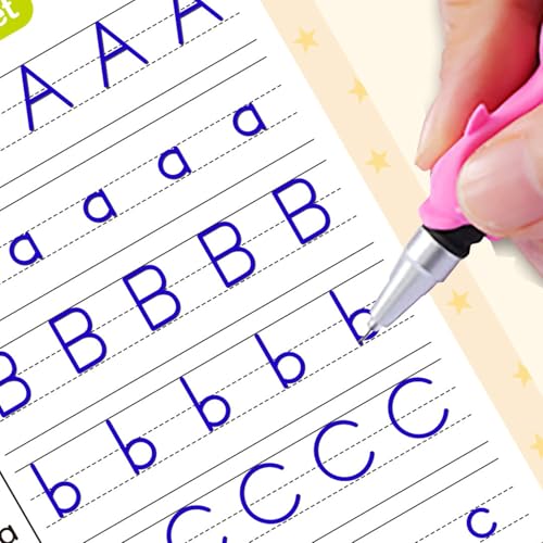 Cuadernos mágicos de ejercicios para aprender a escribir letras sin salirse de la línea 6