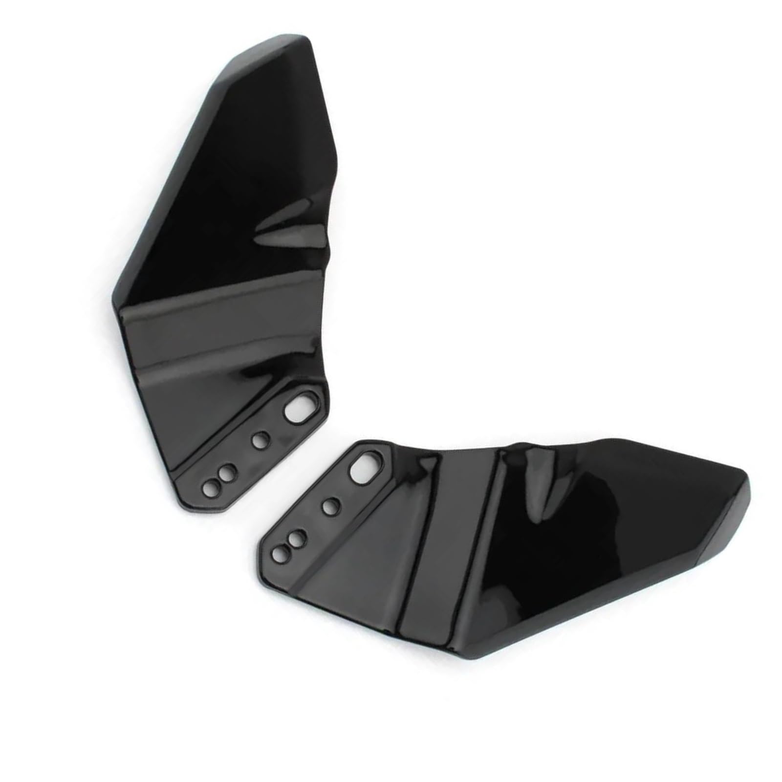 Motorcycle Accessories Side Winglet Aerodynamic Wing Kit Spoiler Fairing For B&MW S1000RR HP4 RACE M1000RR R 1250 RS Motorcycle Fairing(Bright blacK)