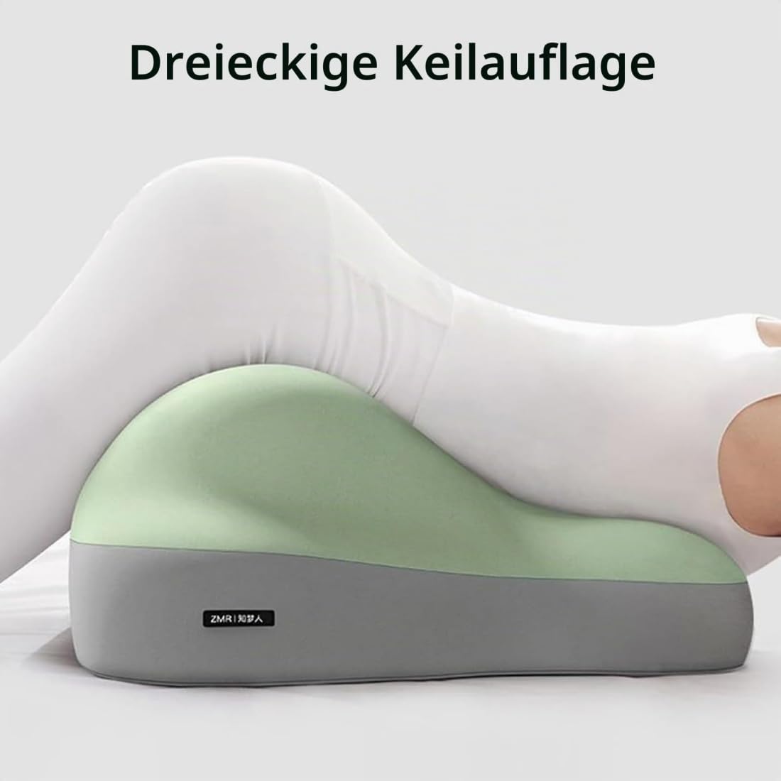 Noleva Kissen, 27 Grad Keilkissen aus Memory-Schaum für Rücken & Hüfte (#4)