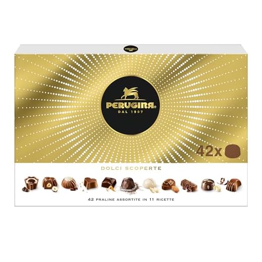 PERUGINA Dolci Scoperte Cioccolatini Assortiti, Scatola Regalo 398g