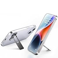 名前を覚え貰える名刺 (超極薄0.8mm スマホスタンド機能付) 30枚セット モバイルスタンド 折りたたみ式 超薄型9mm アルミ製 持ち運び 無