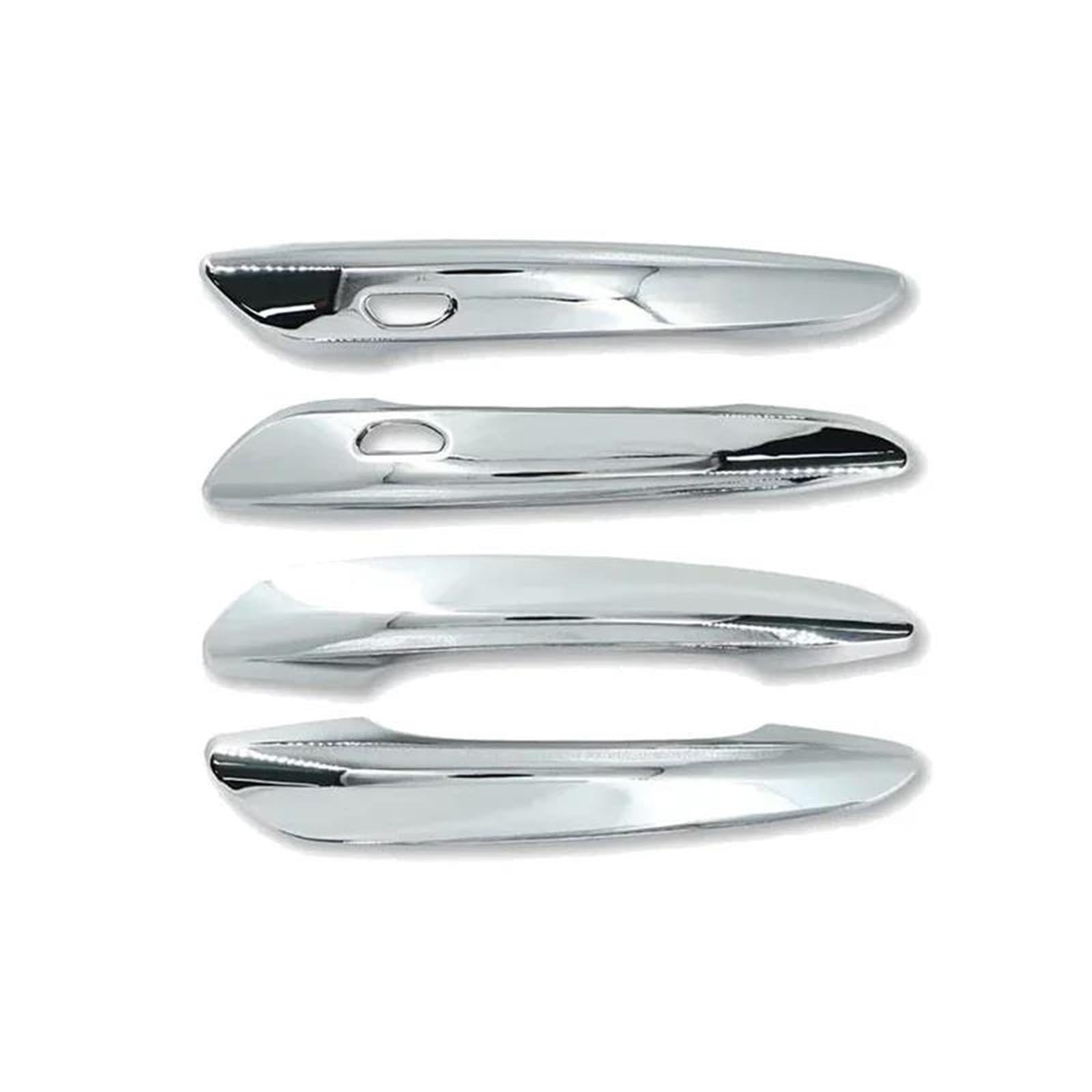 Zhqdrcy Silver Door Open Handles For Mazda 3 For Hatchback Sedan Bp For Cx-30 Dm Car Door Handle Cover Trim(Silver)