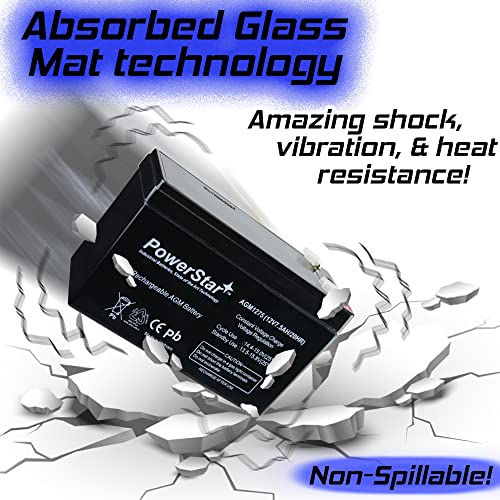 12V 7Ah Replacement For Bruno Electra-Ride Stairlifts Battery Mk Battery Es7-12 - 2 Pack #TOP7