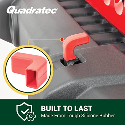 Coques De Protection Pour Crochet De Remorquage - Pare-chocs Avant Jeep Wrangler/Gladiator JK JL JT 2007-2022 - Rouge (Lot De 2)