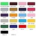 STUs HTV PU Heat Transfer Vinyl Bundle - 30 Pack Assorted Colors 12