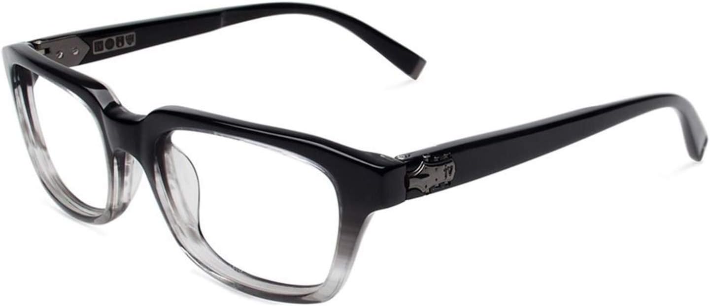 John Varvatos Men's V357 Sunglasses, Black Gradient Uf, 52/18/140