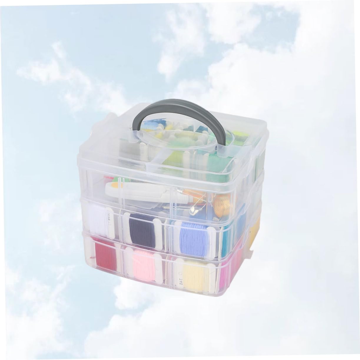 MUELODSIC De Bordar Kit De Herramientas De Bordado Con Tablero Para Bobinar Accesorios Para De Punto De Cruz Diy Para Costura Casa Para Mujeres y Niñas