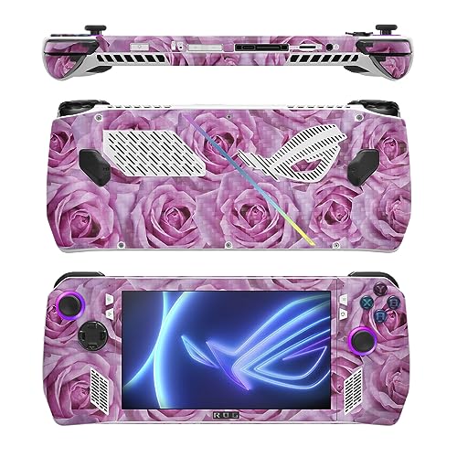 Image of MightySkins Carbon Fiber Skin Compatible with Asus ROG Ally - Box of Roses | Protective, Durable Textured Carbon Fiber Finish | Easy to Apply