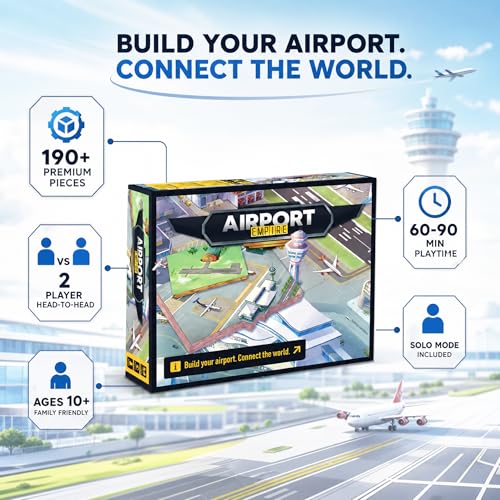 Airport Empire Juego de Mesa Estratégico para 2 Jugadores miniatura 3
