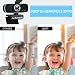Aigoss Webcam Full HD 1080P con Micrófono Estéreo Cámara Web USB 2.0...
