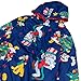Disney Boys' Hooded Long Sleeve Top, Comfortable Pajamas, Soft & Cute for Kids, CHRISTMAS CREW, S/M