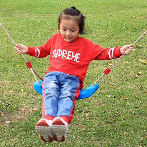 Ifoyo Kids Swing Seat, Outside Swing Seat Strong Tree Swing For Playground Backyard Holds 220Lbs/100Kg For 3-10 Years Kids Children, Blue #TOP5