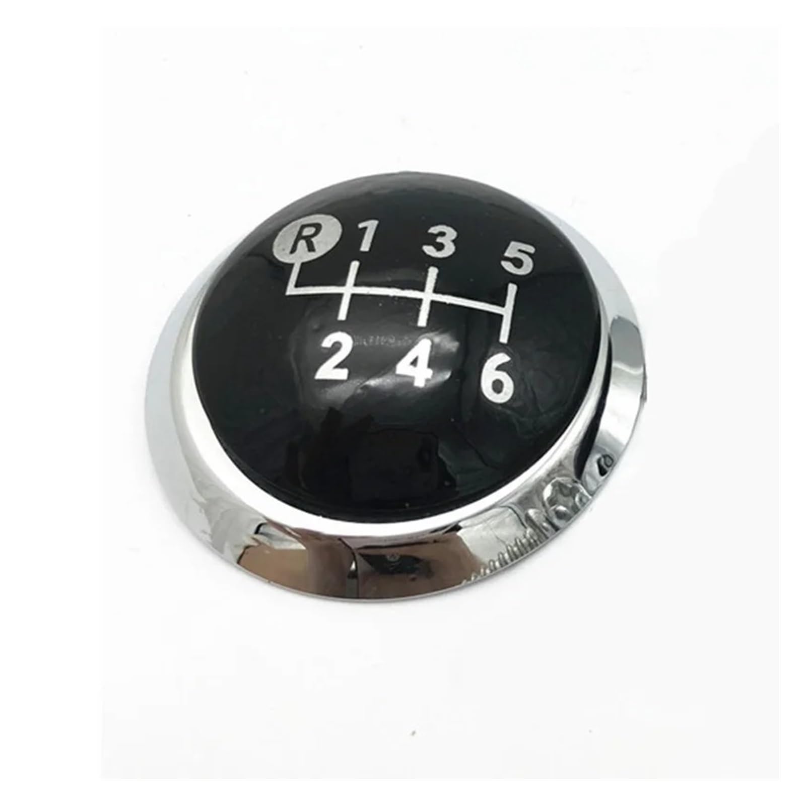 WBDMSZJQRT Shift Lever Knob for Toyota for Corolla 1.8MT 2007-2013 Car 5 6 Speed Gear Shift Knob Cap Cover(Black 6 Speed)
