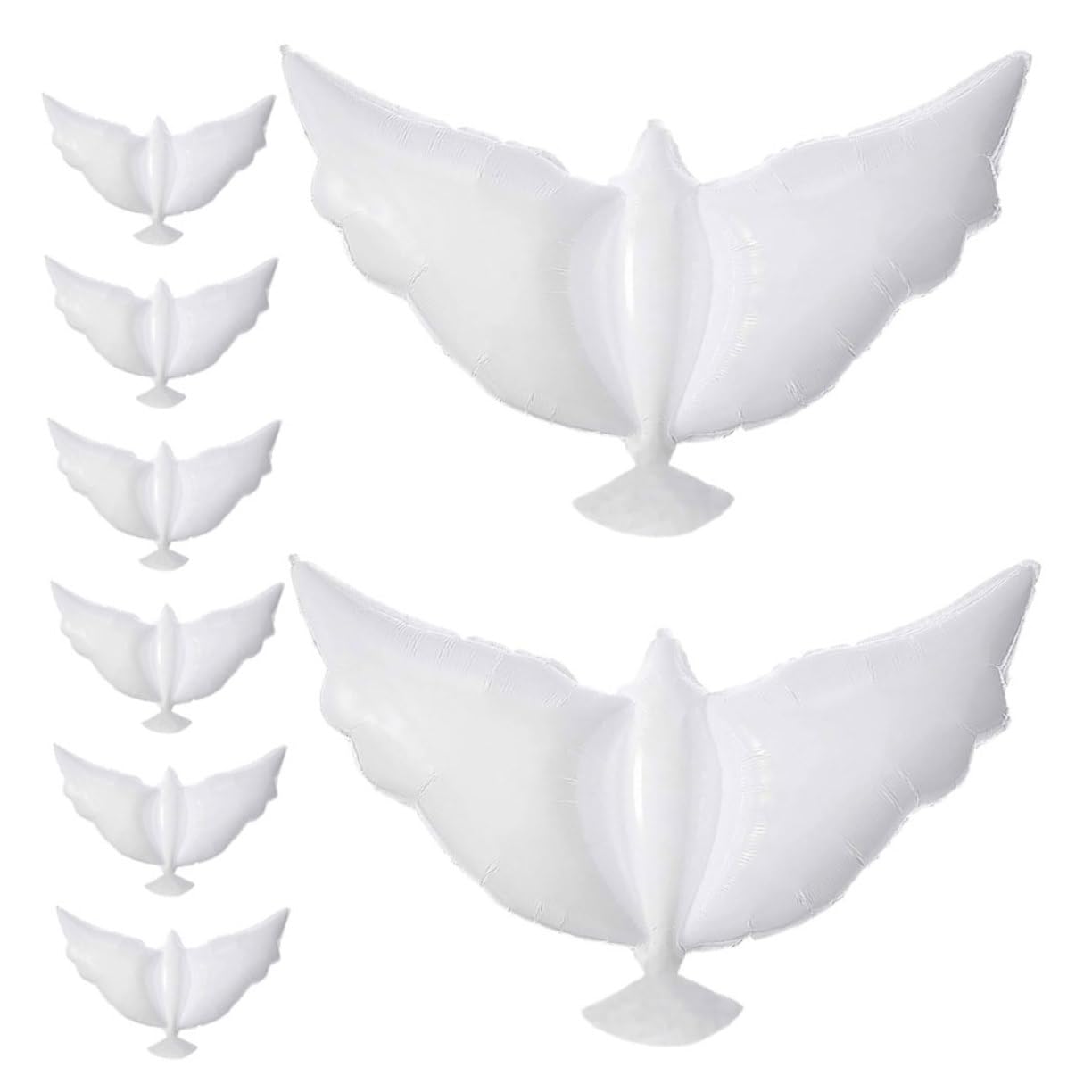 GLEAVI 4 Sätze Hochzeit Luftballons Ballons Für Feier Und Hochzeit Aluminiumfolie Ballons Für Garten Und Festveranstaltungen 8 Stücke * 4