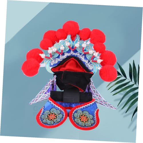 Disfraz para perro grande DECHOUS rojo para fiestas miniatura 7