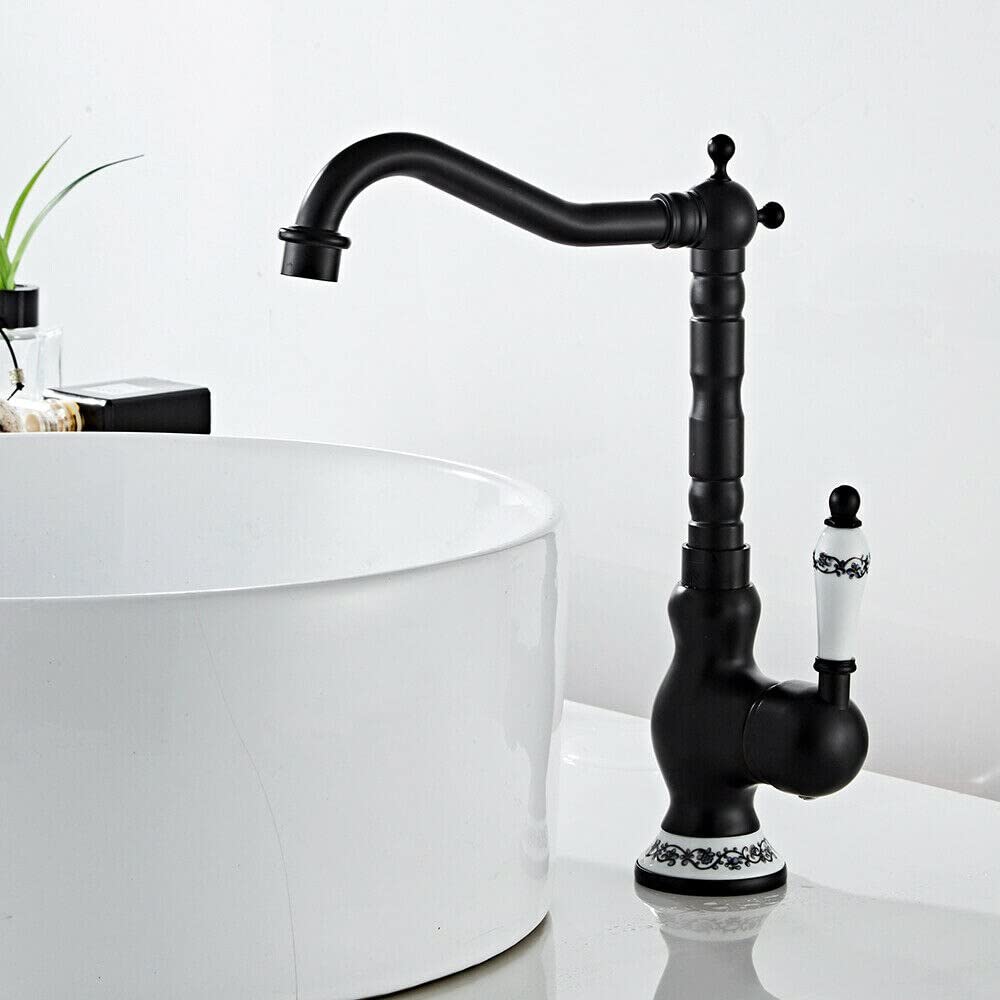 Robinet de cuisine et salle de bain noir mat pour moderniser votre intérieur