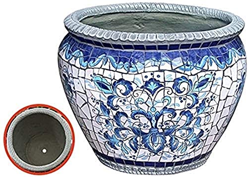 Pot de fleurs pour bonsaï avec motif créatif résistant