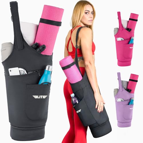 Elite Yoga Mat Bag for Women & Men, Yoga Gym