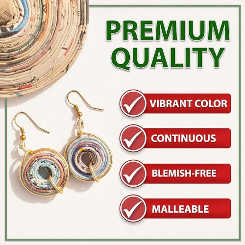 image for Mandala Crafts 14 Gauge Anodized Aluminum Craft Wire for Jewelry Makin