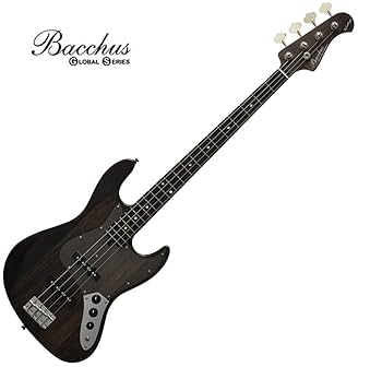 美品 Bacchus バッカス JAZZ BASS ジャズベ ブラック 黒 Bacchus ジャズベース タイプ ジャズベ オールブラック バッカス