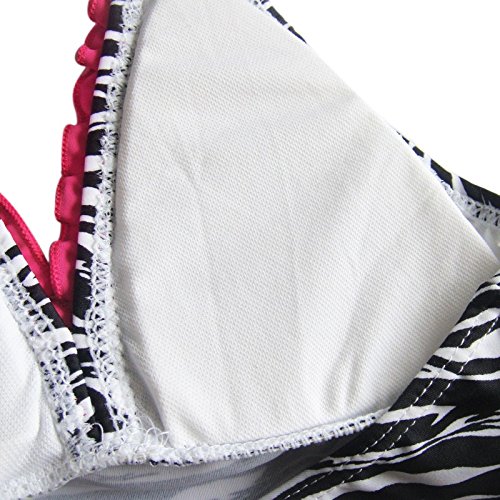 Image of iiniim Kids Big Girls Two Pieces Halter Tankini Set Swimsuits Swimwear Summer Beach Bathing Suits