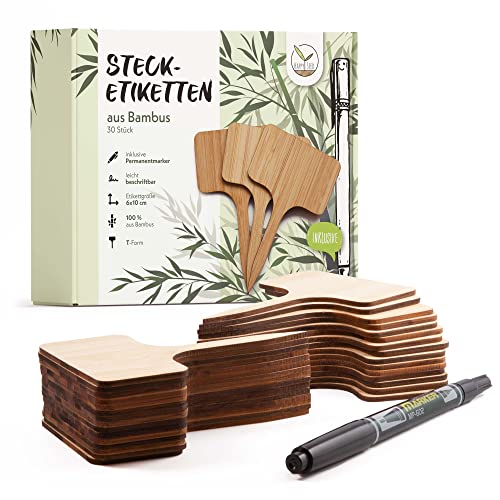 Etichette per Piante in Plastica 600 pezzi Etichette da Giardino Marcatori per Piante Resistenti Alle Intemperie Regolabili per Alberi e Piante All'esterno 2 x 21 cm (600