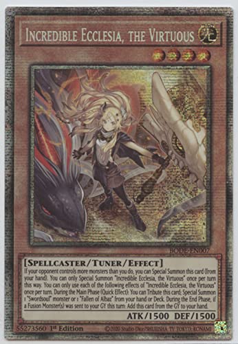 Incredible Ecclesia, The Virtuous - BODE-EN007 - Starlight Rare - 1st Edition
