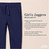 Amazon Essentials Girls' Joggers, Black, 11-12 Years - Image 2