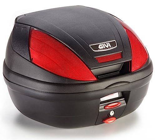 Givi E370N top case rigide pour sécuriser votre casque sur Moto Guzzi V85 TT