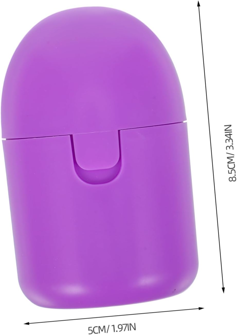 COLLBATH 2pcs Leakproof Storage Case Portable Organizer for Travel Material Easy to Clean Safe and Container for Your Period Essentials