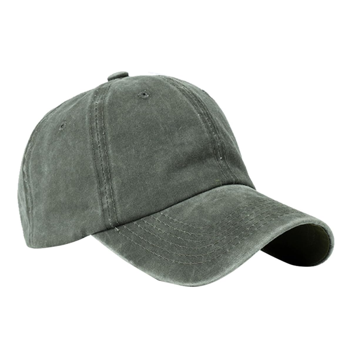 BESTYASH Berretto da Baseball Uomo Cappello Estivo da Uomo Cappellino da Baseball Unisex in Cotone Lavato Cappello Sole Capello per Sole Berretto da Sole da Baseball Green