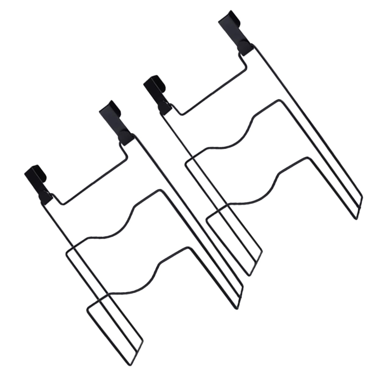 Cabilock Door Saucepan Lid Organizer Pot Lid Rack for Kitchen Space-saving Chopping Board Holder