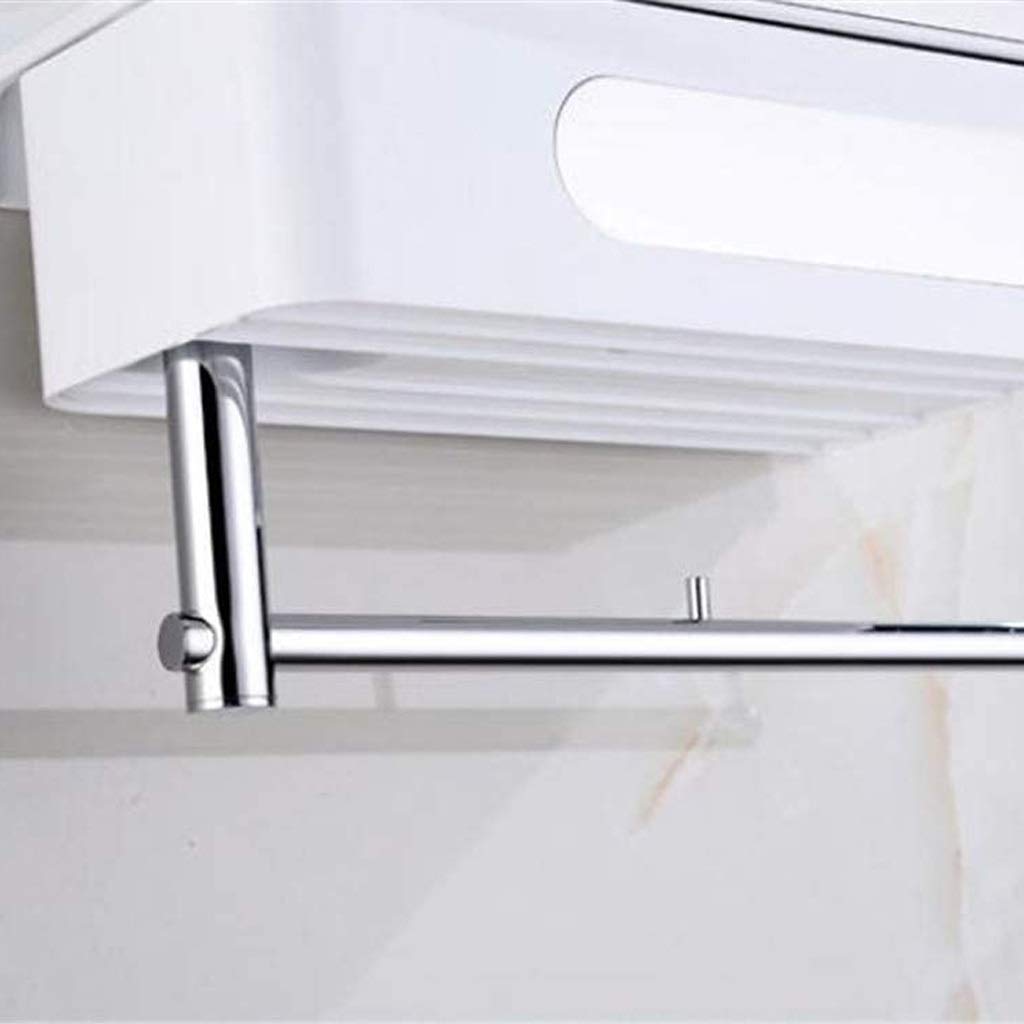 Stały uchwyt na papier toaletowy, Toilet Paper Holder ABS And Copper Alloy Wall Mount With Shelf For Phone Tablet Glasses