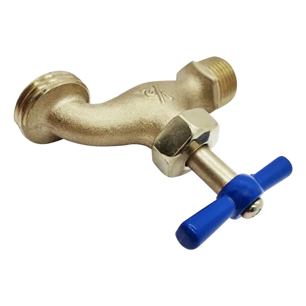 Wall Mounted Faucet Single Handle Water Tap for Laundry Washing Machine Bathroom Sink Garden — view 3