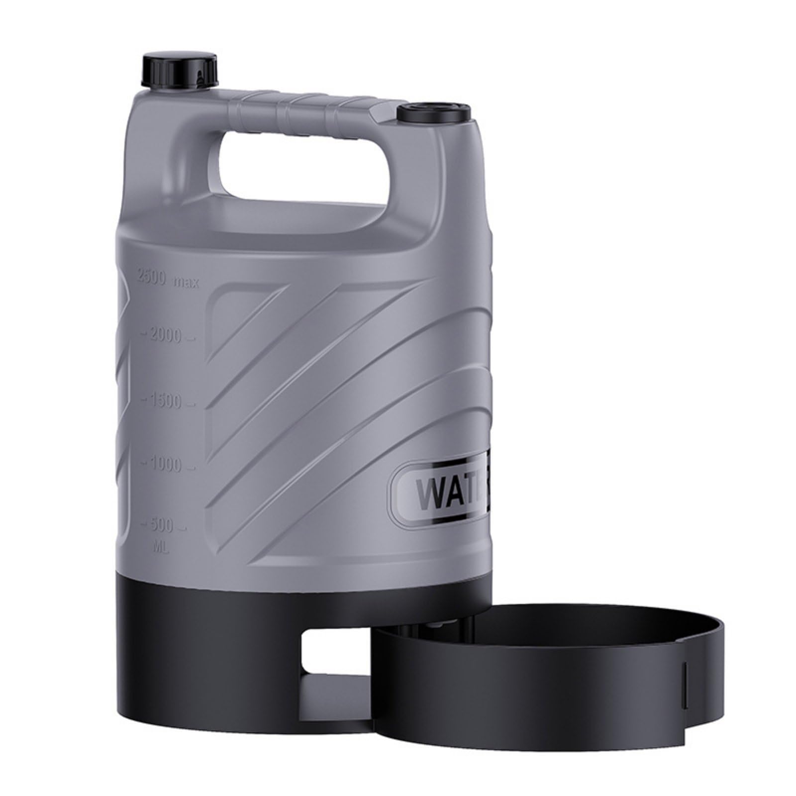 kowaku Borraccia per Cani 25l Portatile con Ciotola Ribaltabile Dispenser a Pressione Rapido Chiusura Sigillante Antigoccia Maniglia Trasporto Adatta a, Borraccia Sportiva Con Bocca Piccola Da 2.5L