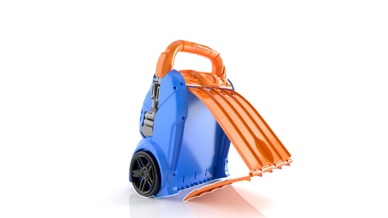 Cefa Toys guardacoches/Lanzador Hot Wheels, 4 Pistas y Capacidad para 20 Coches. Apto para niños a Partir de 6 años.