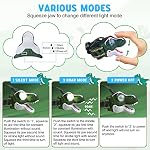 COSOOS LED Headlamp for Kids Flashlight Camping Gear, Roar & Silent Mode, Outdoor Head Lamp for Boy Girl, 3.4oz Lightweight Headlight, Birthday Gift for Kid, Battery Included - Image 3